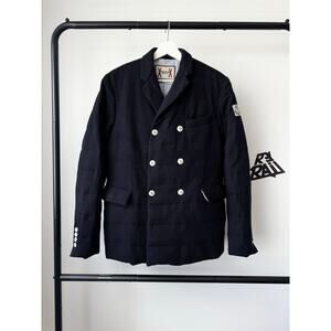 Moncler x Thom Browne Wool Quilted Double-Breasted Jacket